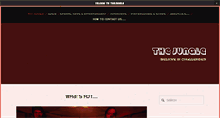Desktop Screenshot of jungleofsounds.com